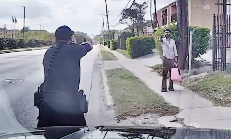 Wild Shootout Breaks Out After Officer Confronts Armed Suspect