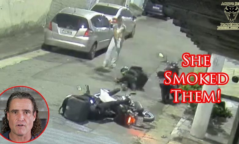 Two Armed Robbers No Match For Female Off Duty Officer