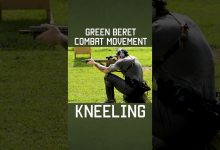 Green Beret Combat Movement: Kneeling #specialforces #shorts #military
