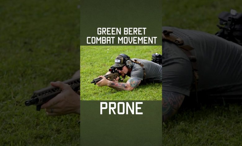 Green Beret Combat Movement: Prone #specialforces #shorts