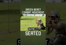 Green Beret Combat Movement: Seated #shorts #military
