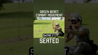 Green Beret Combat Movement: Seated #shorts #military