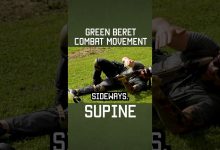 Green Beret Combat Movement: Supine #greenberet #specialforces #shorts #military