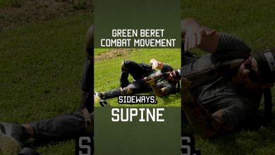 Green Beret Combat Movement: Supine #greenberet #specialforces #shorts #military