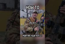 How to Mortar Your Rifle! #shorts #howto #military