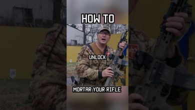 How to Mortar Your Rifle! #shorts #howto #military