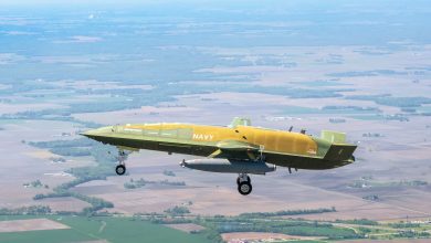 US Navy’s unmanned MQ-25A Stingray notches first successful test flight