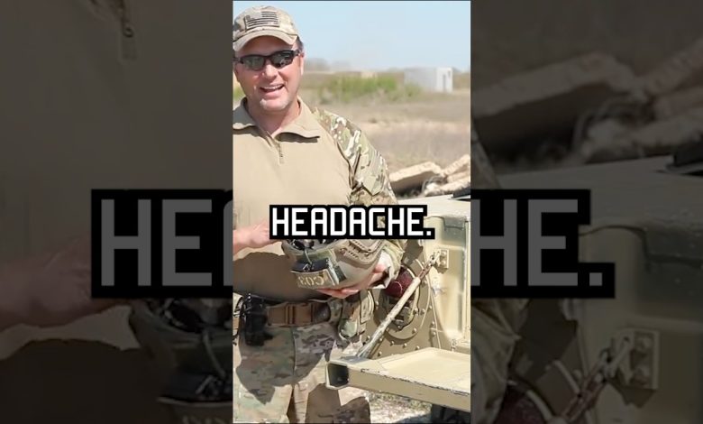 Green Beret Helmet Setup #specialforces #shorts #howto