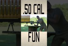 .50 cal vs. spray paint #military #shorts #fun