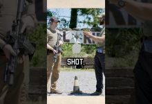 Practicing controlled pairs! #shorts #lawenforcement #military