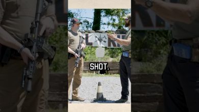 Practicing controlled pairs! #shorts #lawenforcement #military