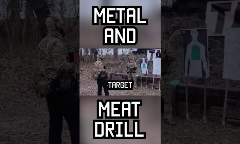Try this: Metal and Meat Drill #shorts #military