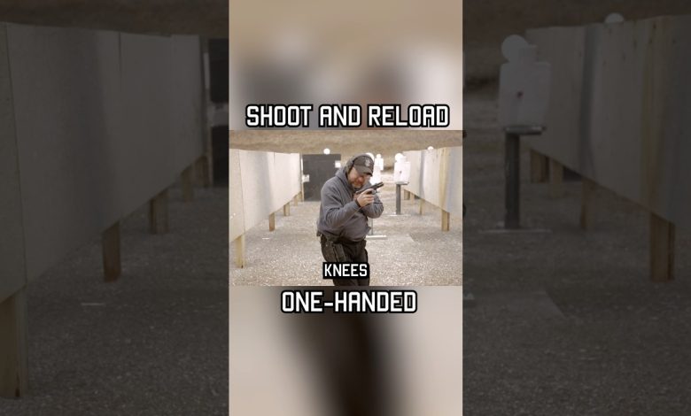 Shoot and Reload One-Handed #shorts #tactics