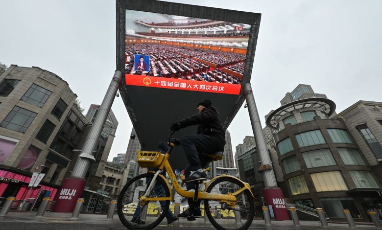 Inside China, artificial intelligence is a snake eating its own tail