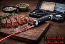 Tricked Out Steak Knife Brings Tacticool to the Kitchen Table