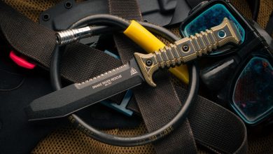 Second Dive Knife Rises from the River for TOPS