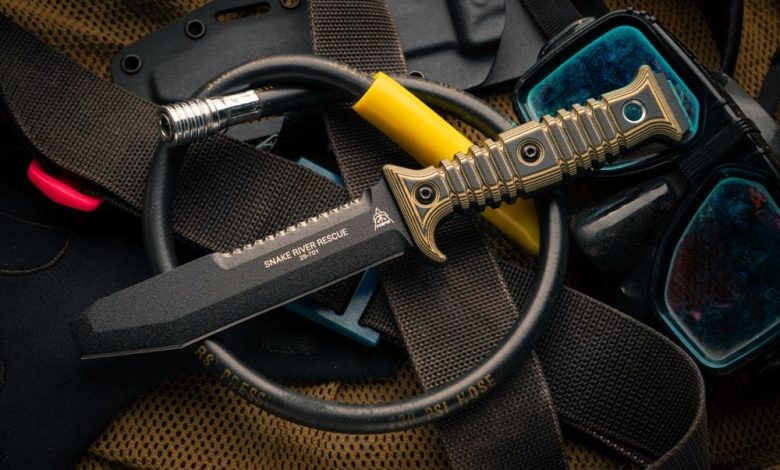 Second Dive Knife Rises from the River for TOPS