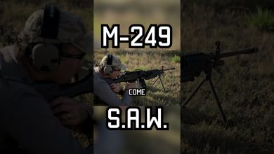The M-249 S.A.W. is badass #shorts #m249 #military #specialforces #army