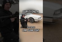 Surviving a Car Gunfight for Dummies #car #shorts #military #specialforces