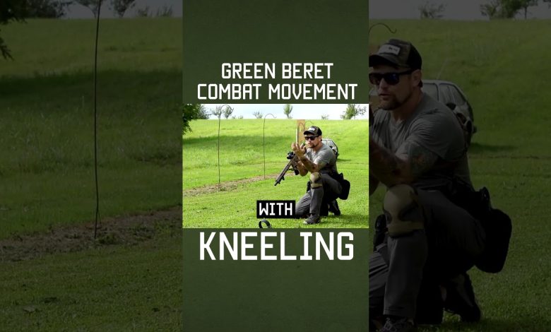 Green Beret Combat Movement: KNEELING #shorts #specialforces #military