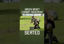 Green Beret Combat Movement: SEATED #shorts #greenberet #specialforces #military