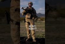 How To Shoot an LMG #shorts #military #specialforces