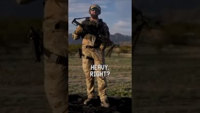 How To Shoot an LMG #shorts #military #specialforces