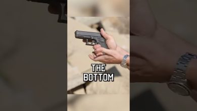 Is this the proper way to hold a pistol? #shorts #military #tips