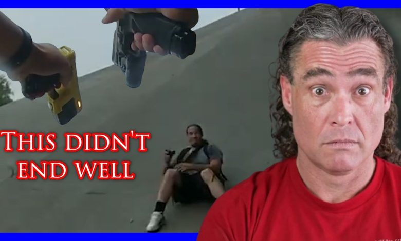 Felonious Absconder Pulls Gun On Cop | Active Self Protection