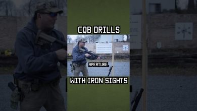 CQB Drills for Iron Sights #shorts #military #specialforces