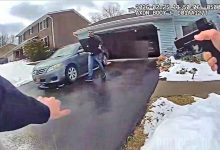 Bodycam Shows Officers Battling Armed Man With Knife And TV