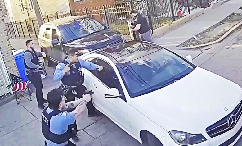 Chicago Cop Shoots Armed Suspect Trapped After Bus Collision