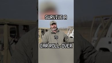 How To Survive A Car Roll-Over #shorts #survival #car