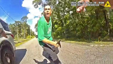 Florida Man Jumps Deputy And Attacks Him With Knife