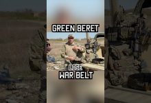 What’s in a Green Beret War Belt? #shorts #military #specialforces