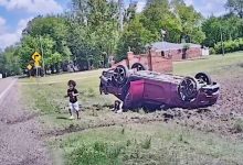 Toddler Escapes Rollover Crash After Mom’s Police Chase