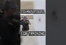 Stock Manipulation Drill: CQB TRAINING #shorts #military