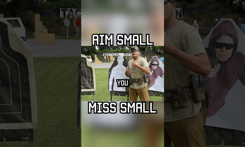 Special Forces tip: Aim Small, Miss Small #specialforces #military #shorts