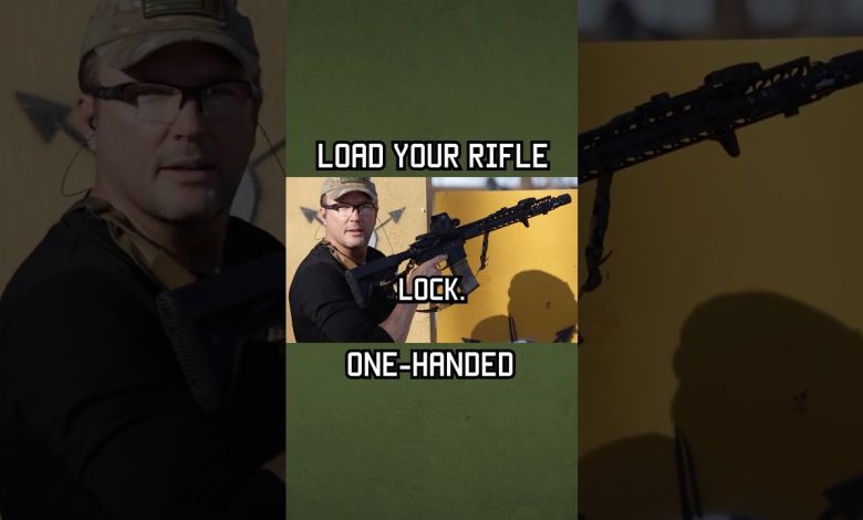 How Special Forces Load Their Rifle One-Handed #shorts #specialforces