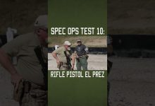 Spec Ops Test 10: Rifle Pistol El Prez #shorts #army #military