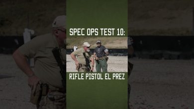 Spec Ops Test 10: Rifle Pistol El Prez #shorts #army #military
