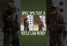Spec Ops Test 3: Rifle Low Ready #shorts #military #specialforces #training #explore