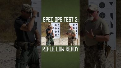 Spec Ops Test 3: Rifle Low Ready #shorts #military #specialforces #training #explore