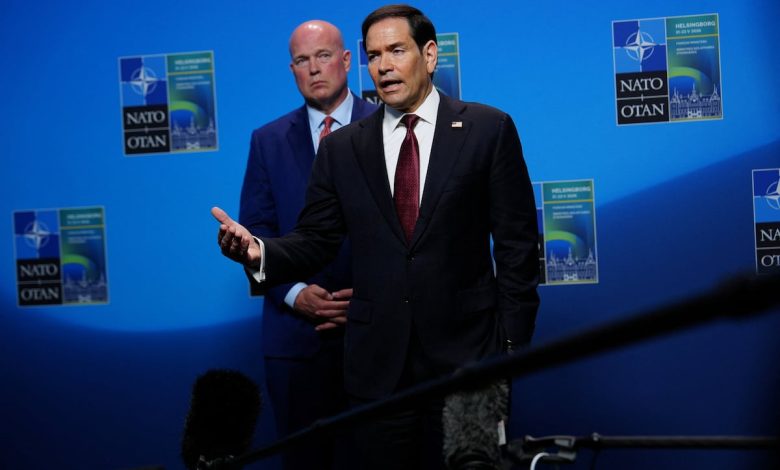 Rubio ratchets up pressure on NATO at key summit