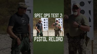 Spec Ops Test 2: Pistol Reload #shorts #military #specialforces #training #explore
