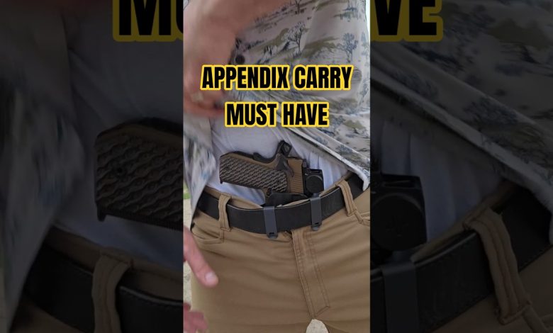 Best Belt for Making Appendix (AIWB) Carry Comfortable | KORE