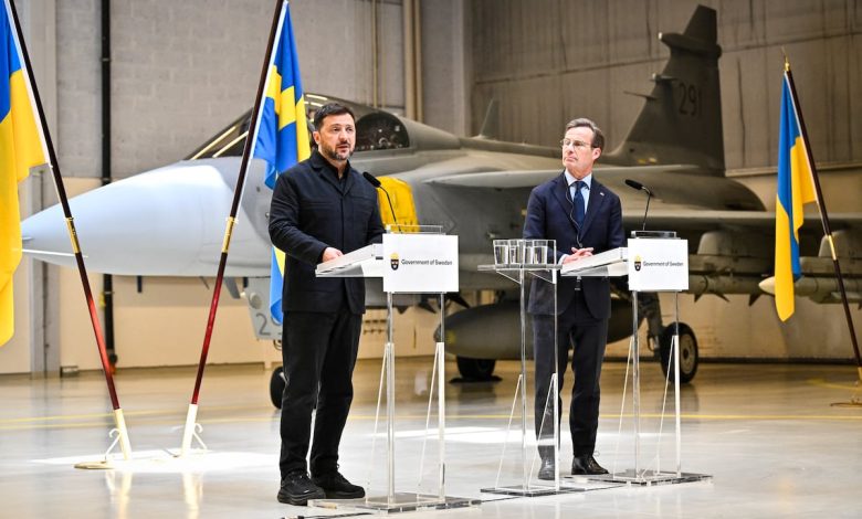 Ukraine to buy 20 new Gripen jets, Sweden to donate older jets sooner