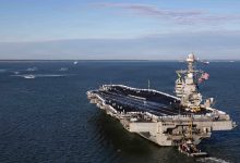 US Navy to explore powering shore installations with aircraft carriers