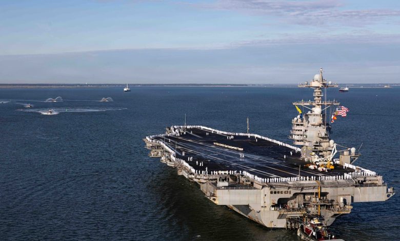US Navy to explore powering shore installations with aircraft carriers