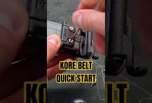 KORE Gun Belt Set Up in Under 60 Seconds